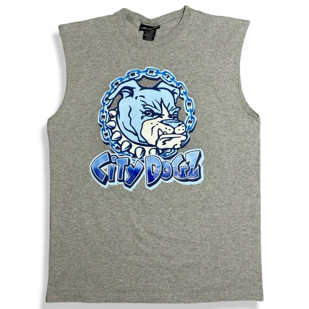 Vintage Y2K City Dogz Muscle Shirt